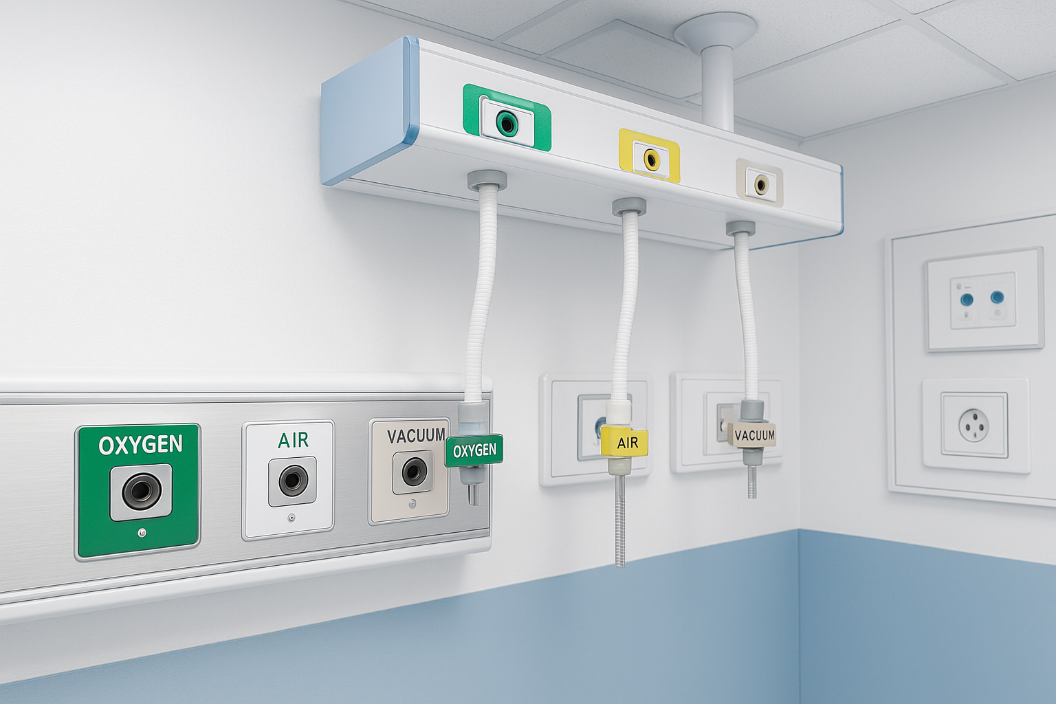 شبكات الغازات الطبية "Medical Gas Systems"